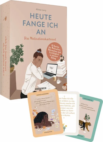 Heute fange ich an – Das Motivationskartenset | Knesebeck Verlag