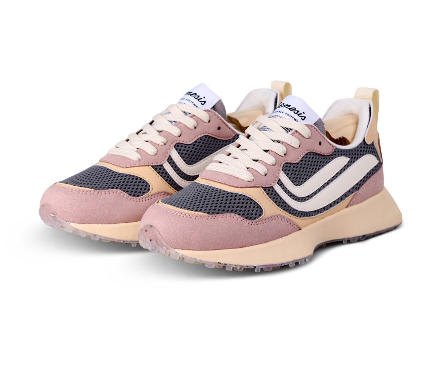 Sneaker G-Marathon Multi Mesh Rose/Nude/Weiß von Genesis Footwear