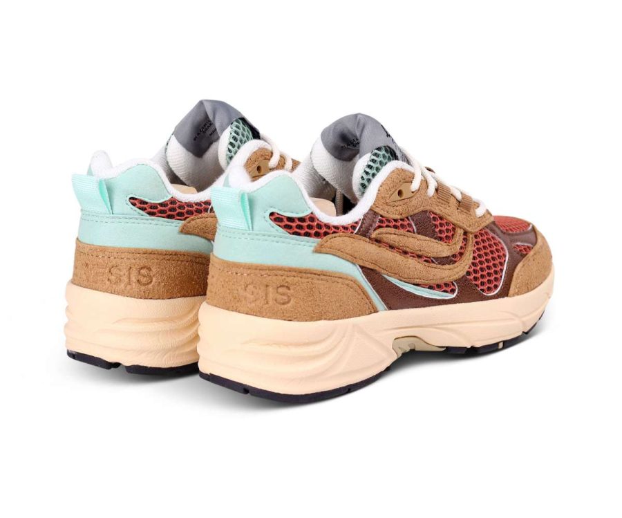 Sneaker G-Eco `99 brown/brown/mint  von Genesis – Bild 4