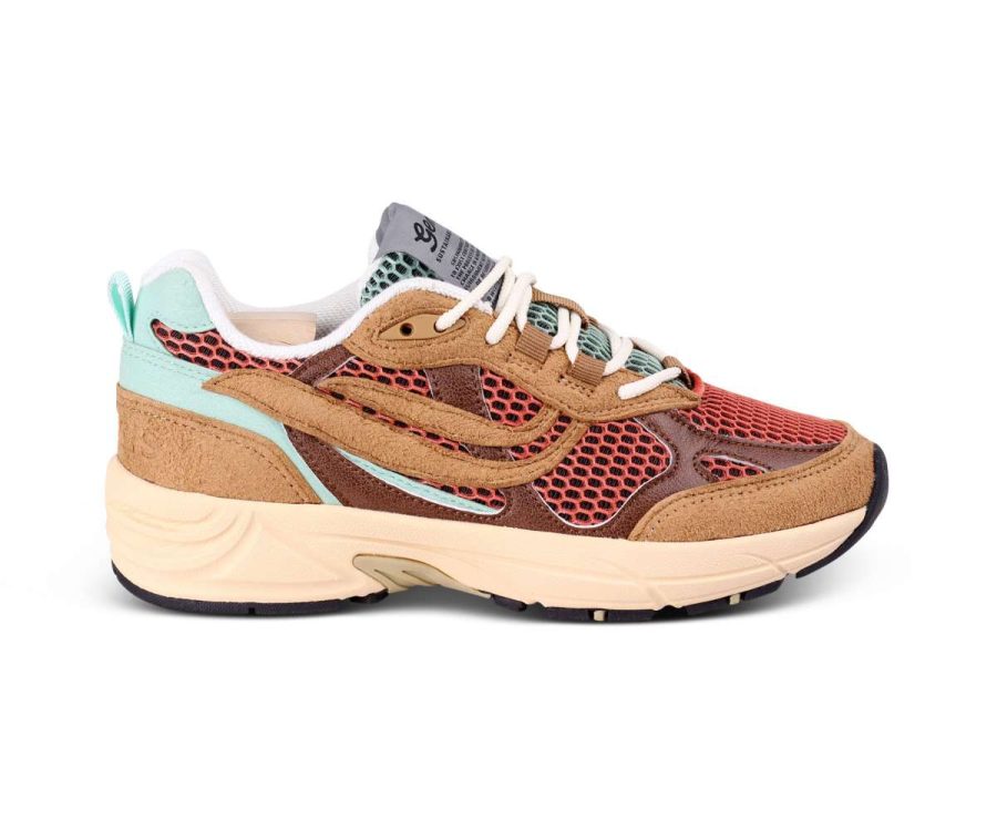 Sneaker G-Eco `99 brown/brown/mint  von Genesis – Bild 2