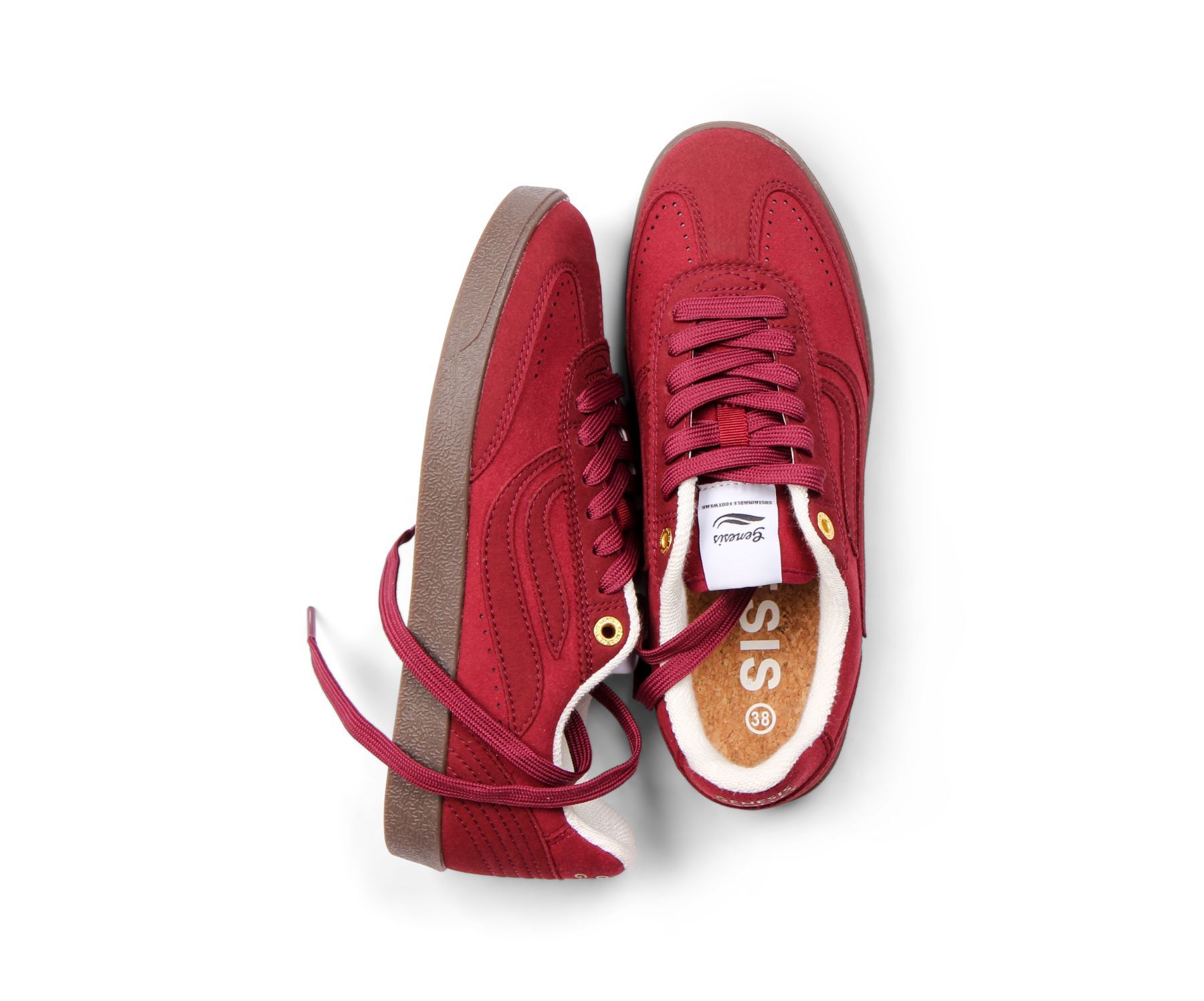 G-Volley Onecolourworld Sneaker Dunkelrot | Genesis