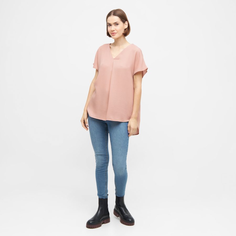 Preloved Bluse ROSE BEAT aus Tencel® – Bild 4