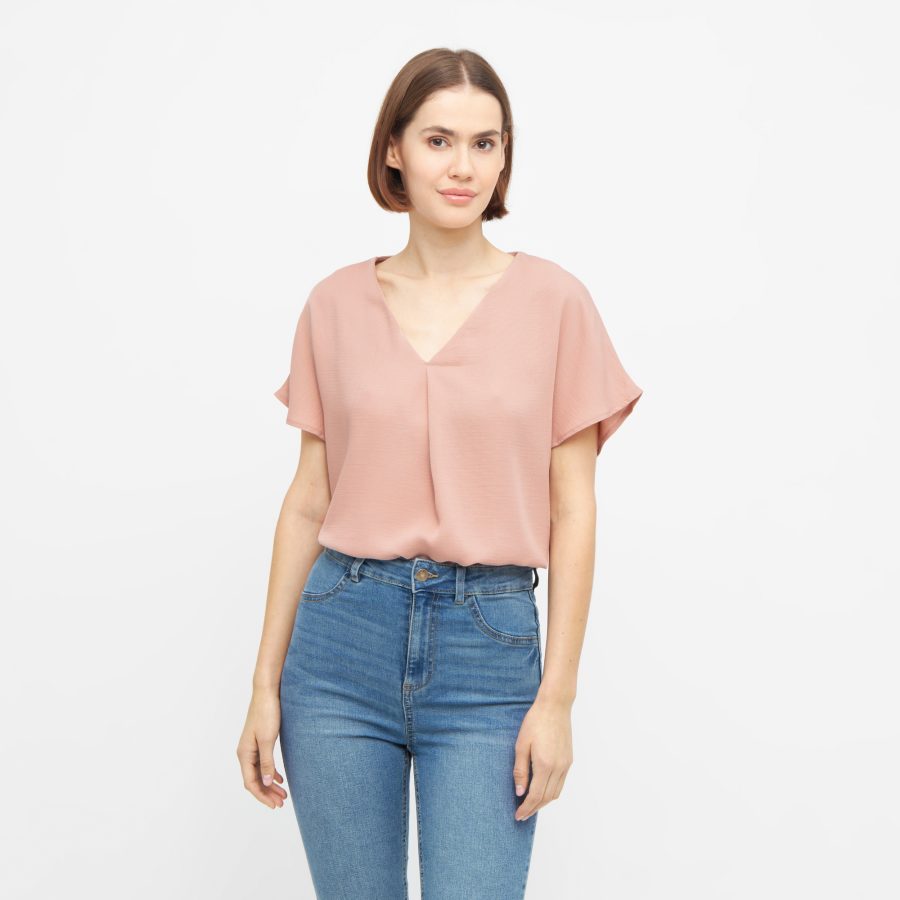 Preloved Bluse ROSE BEAT aus Tencel® – Bild 2