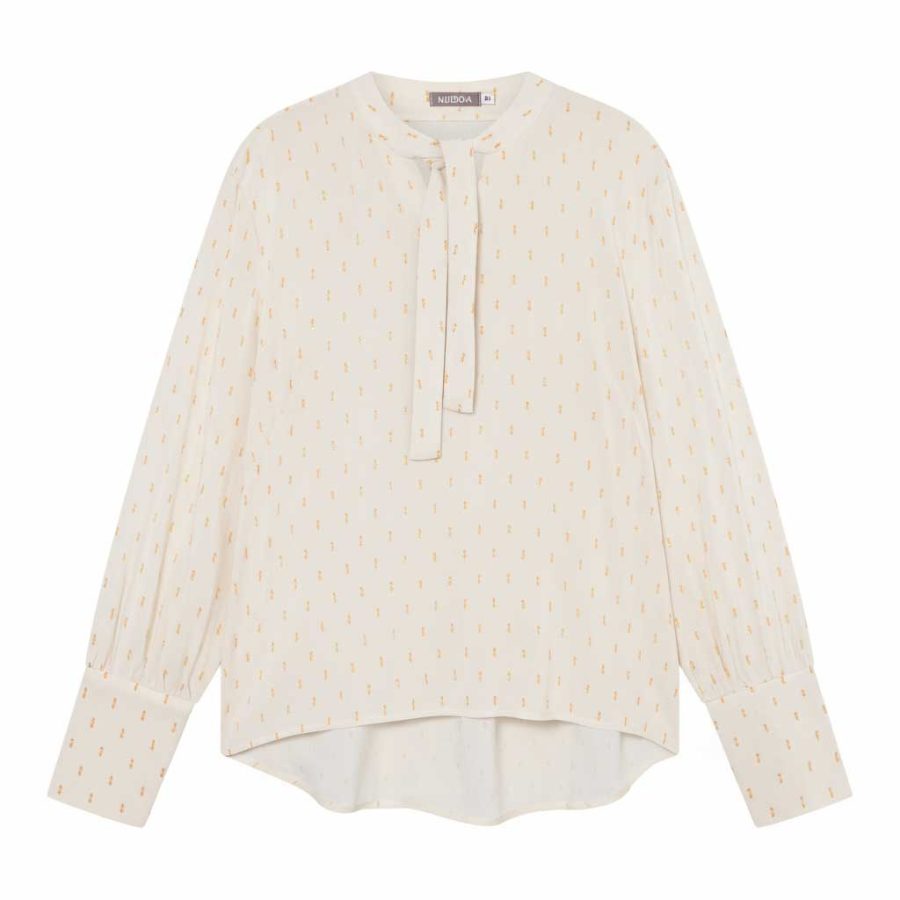 Bluse BANDA creme-gold – Bild 4