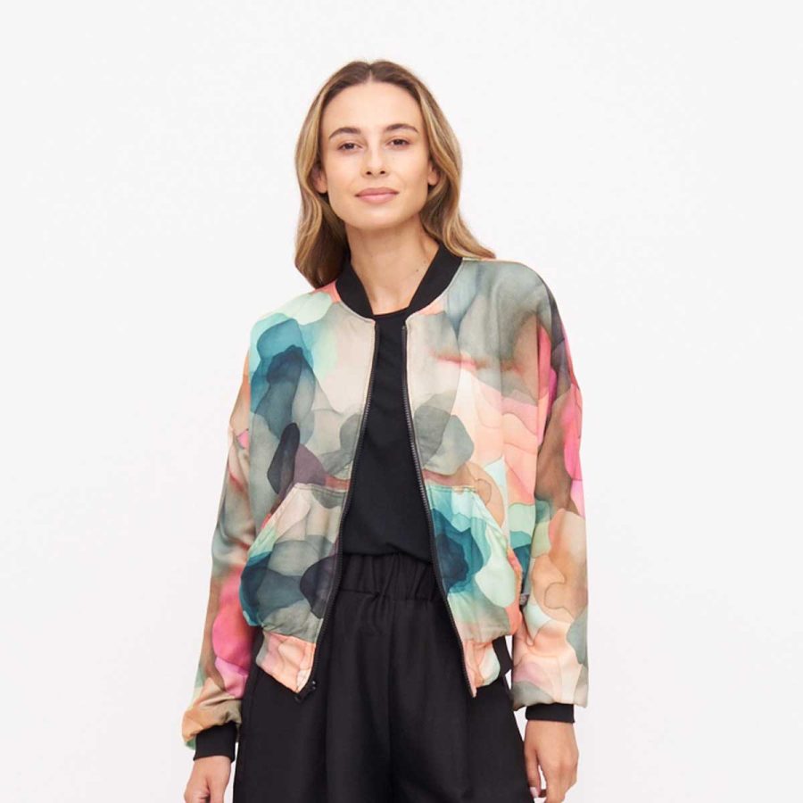 Wende-Blouson TURNER Clouds/Schwarz