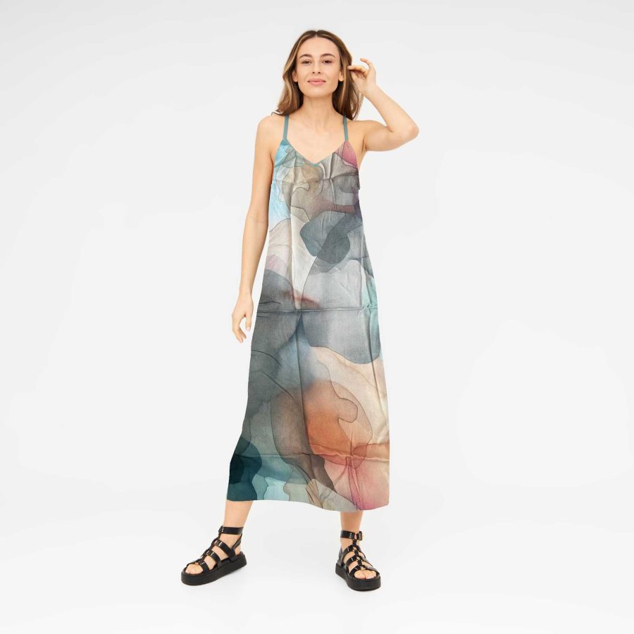 Maxikleid MAXISI clouds aus ECOVERO®