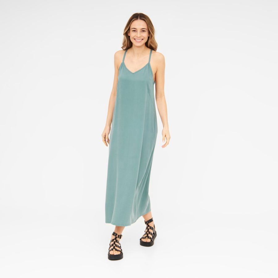 Maxikleid MAXISI aqua aus TENCEL®