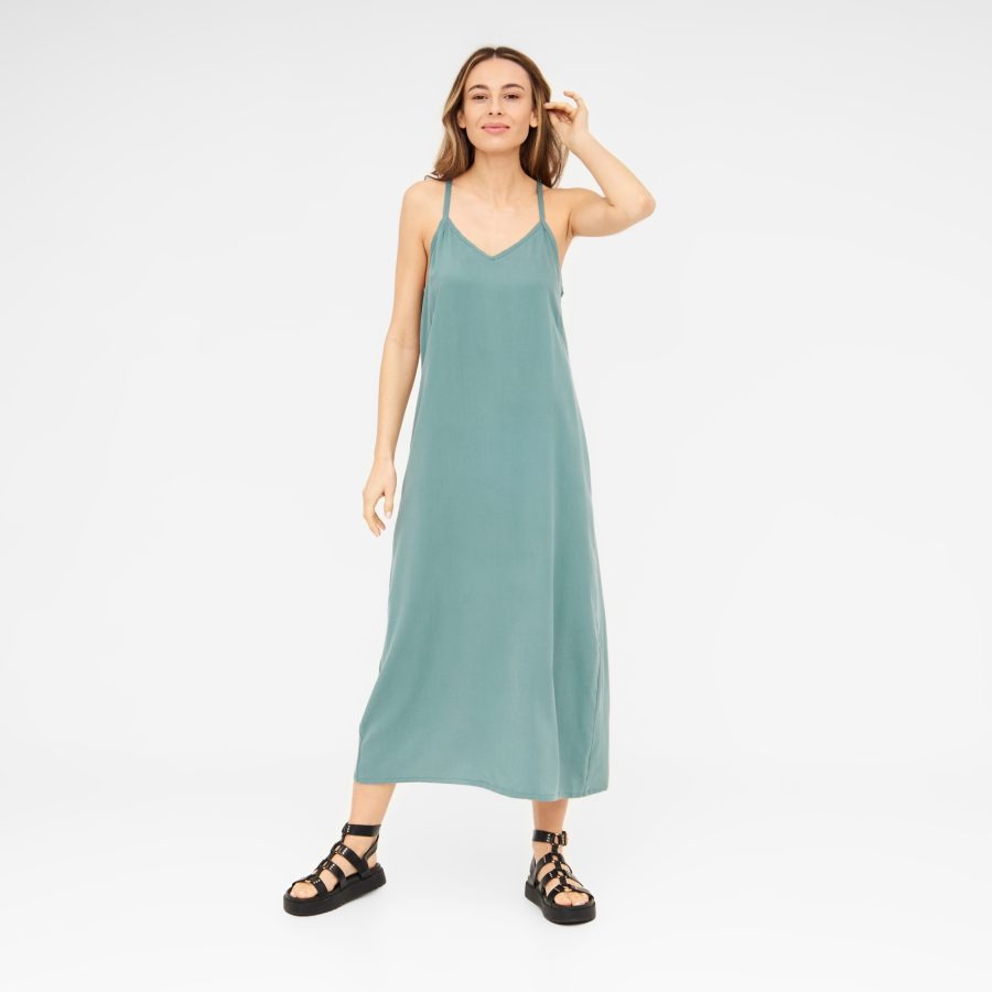 Maxikleid MAXISI aqua aus TENCEL® – Bild 3