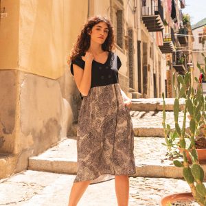Kleid MALOU aus Leinen und ECOVERO®