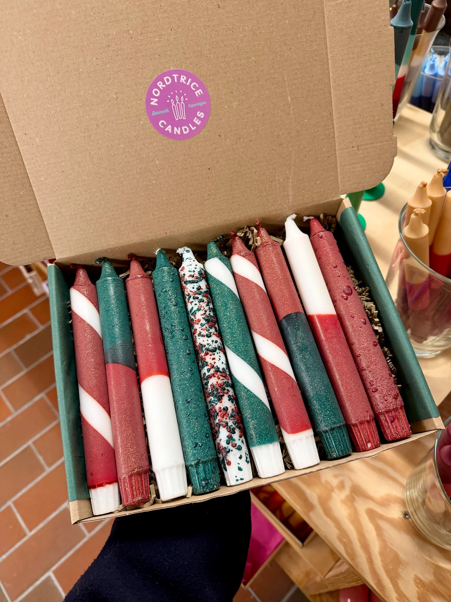 Weihnachts-Kerze – Mix von Nordtrice