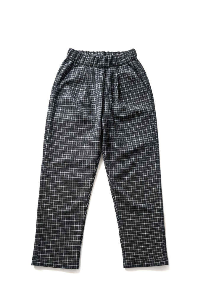 Bundfaltenhose WILLI minicheck Flanell aus Bio-Baumwolle