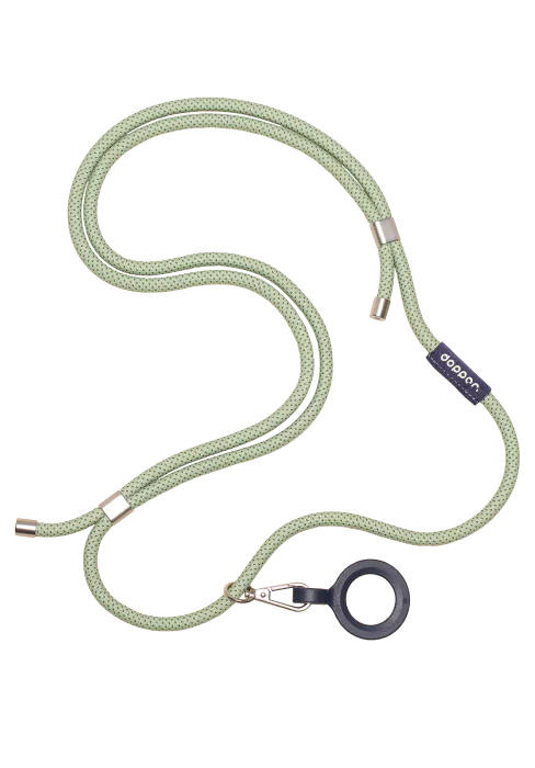 Dopper Cord – Trageband für deine Dopper Flasche in Sage Green & Sandy Black - Sage Green