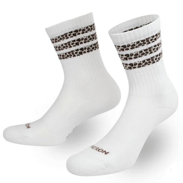 Halbhohe Sportsocken Leo Streifen | Fair & nachhaltig
