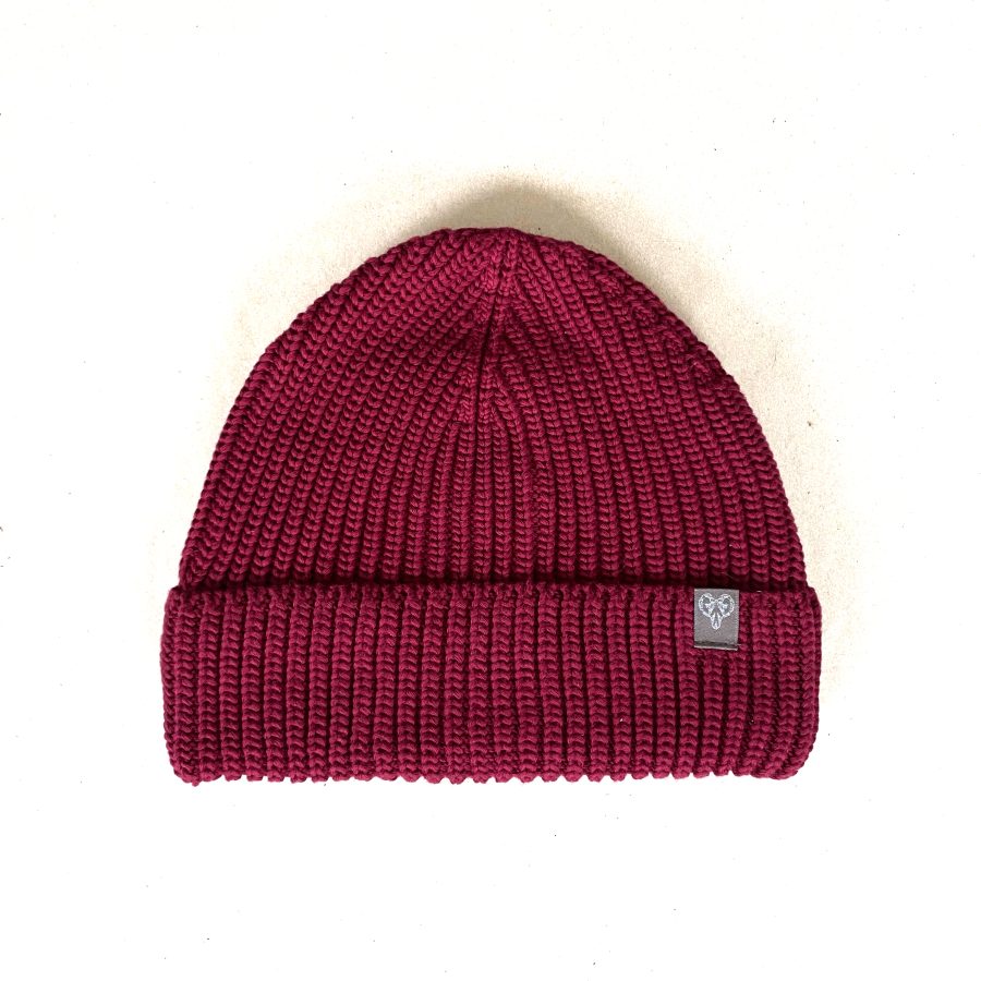 Preloved Beanie LANA in Bordo – Bild 2