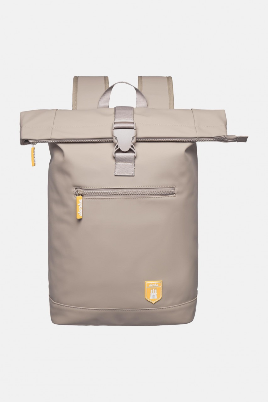 Derbe Ruck Rolltop Rucksack Cobblestone Beige
