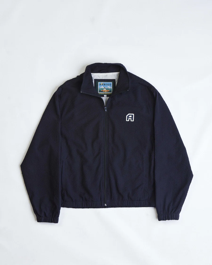 Arniko Jacke Paolo Navy aus Bio Baumwolle nachhaltige Übergangsjacke