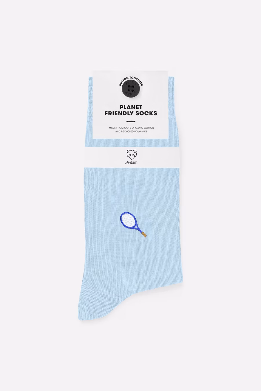 Light Blue Racket Socken von A-dam Underwear – Bild 5