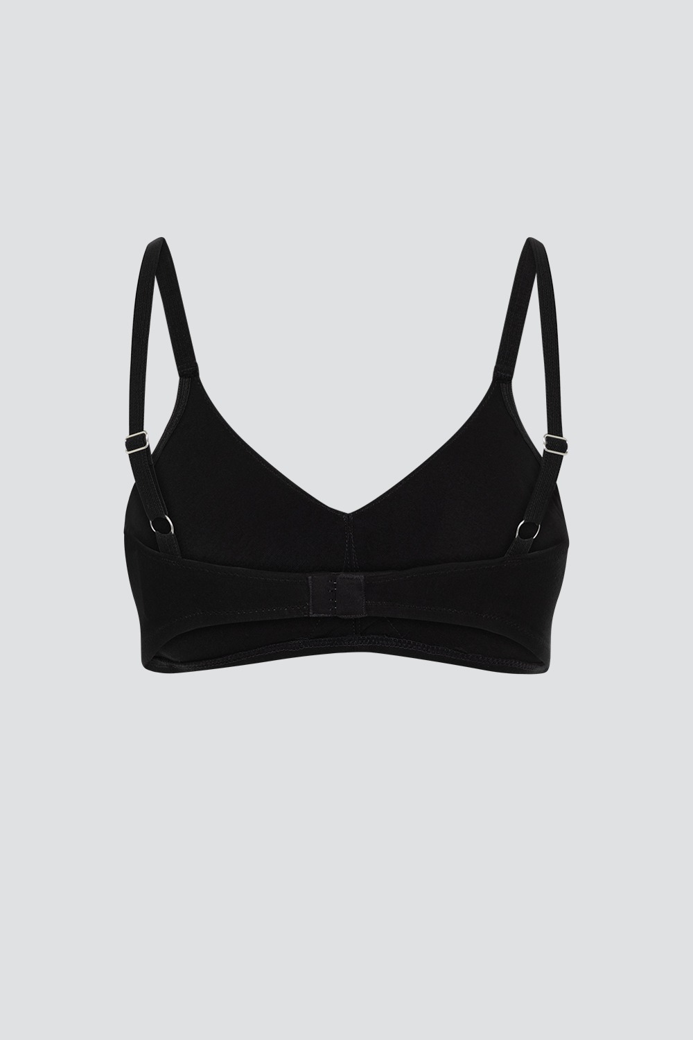 Comazo Bügelloser BH aus Bio-Baumwolle in schwarz