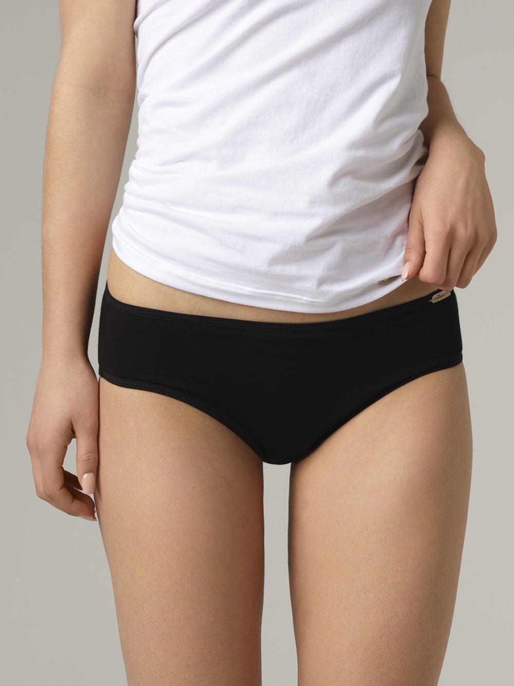 Comazo Periodenslip aus Bio-Baumwolle in schwarz