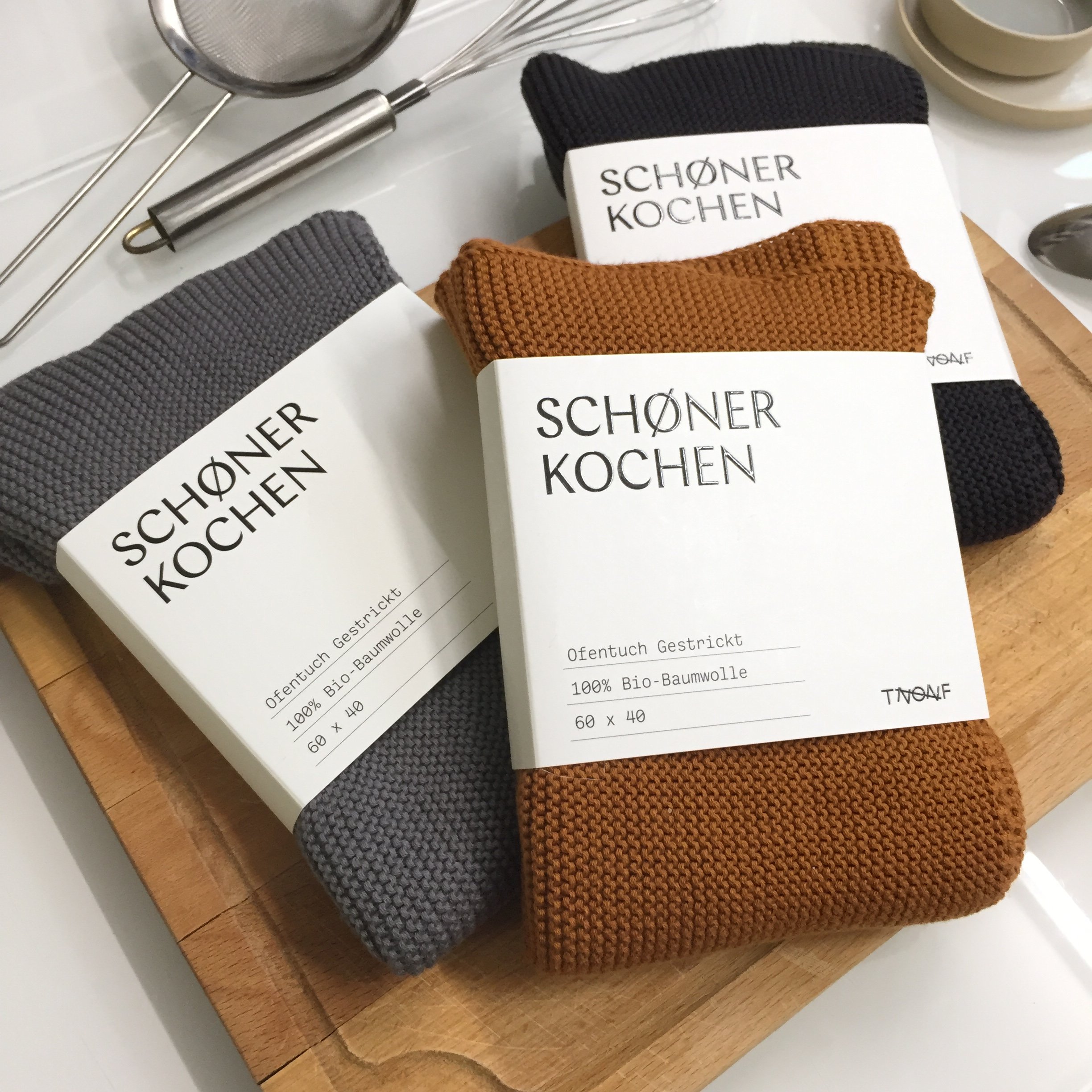SCHÖNER KOCHEN Ofentuch gestrickt Trend Nonfood GmbH