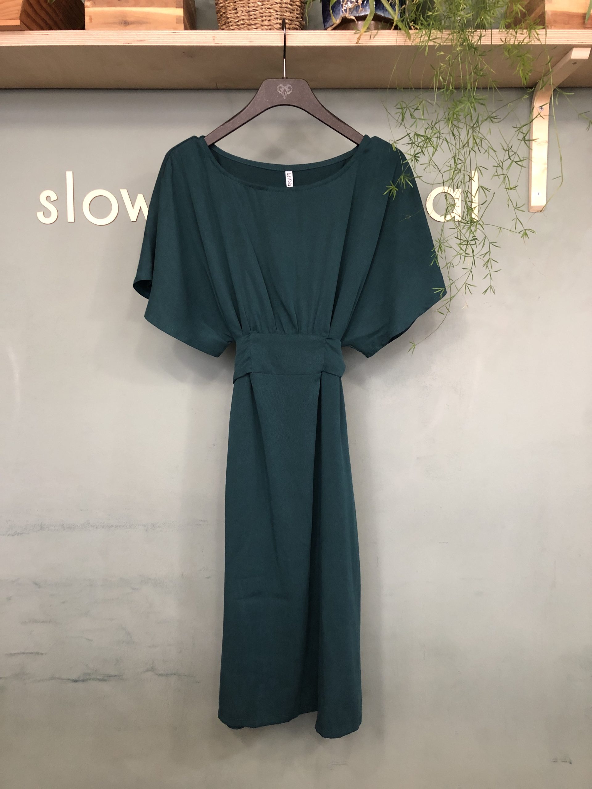 Preloved Kleid LISSI aus TENCEL® in Petrol - S