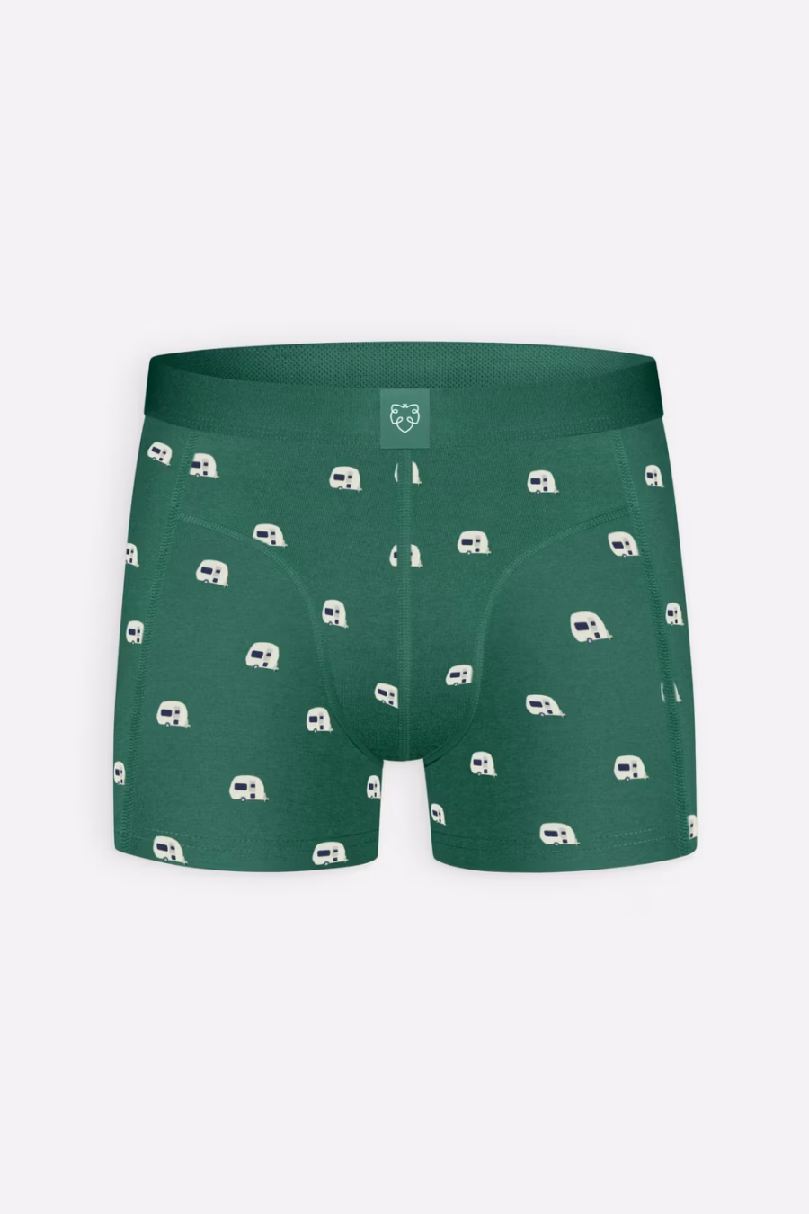 Boxer Briefs Green Caravan von A-dam Underwear