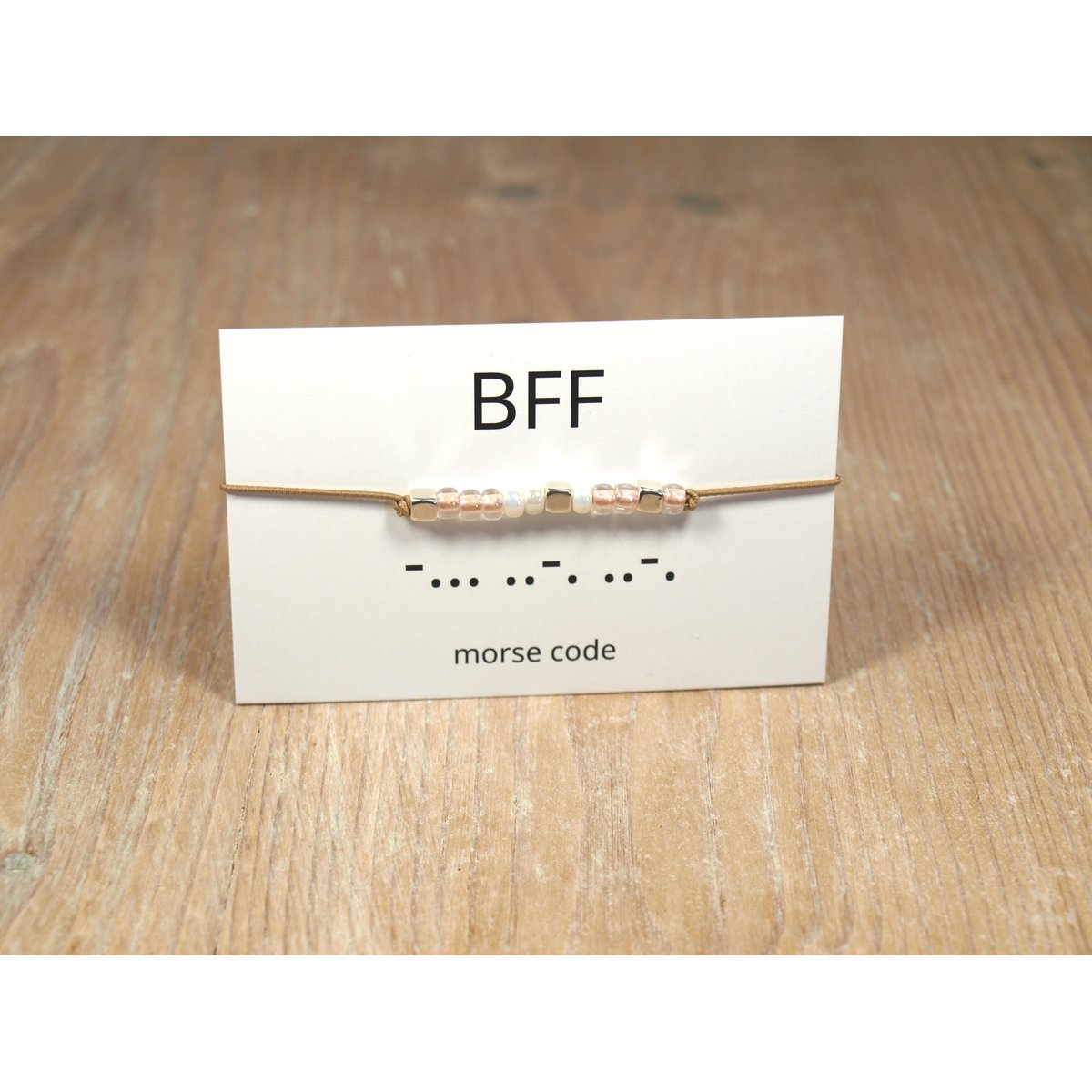 Morse Code Armband BFF