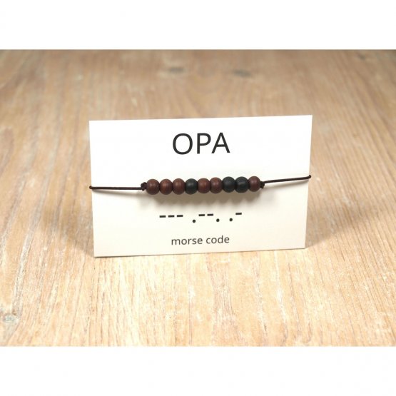 Morse Code Armband OPA