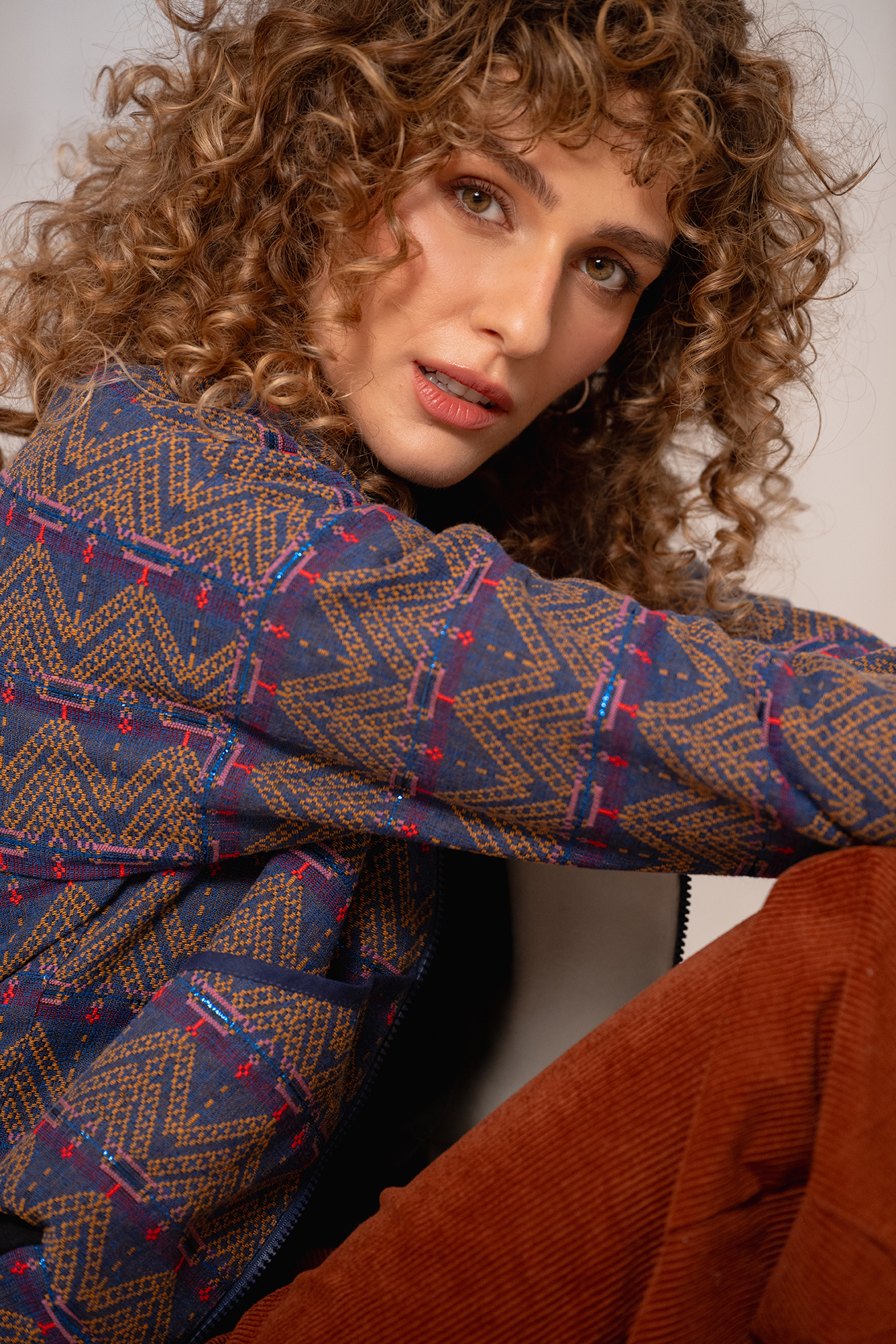 Blouson TONKA folklore lavendel