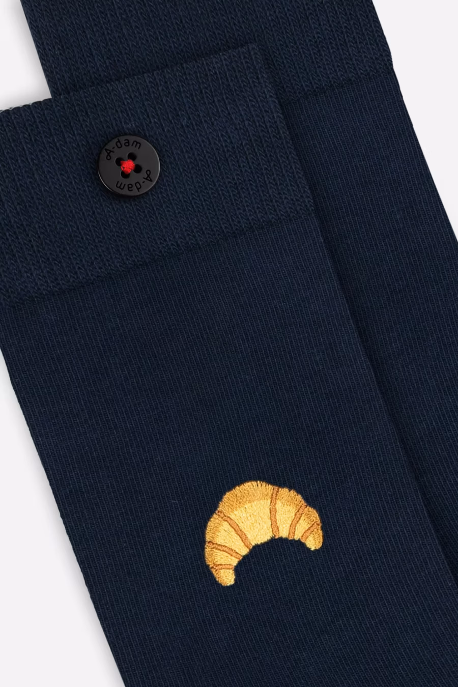 Navy Croissant Socken von A-dam Underwear – Bild 5