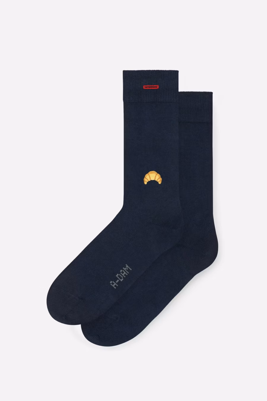 Navy Croissant Socken von A-dam Underwear – Bild 2