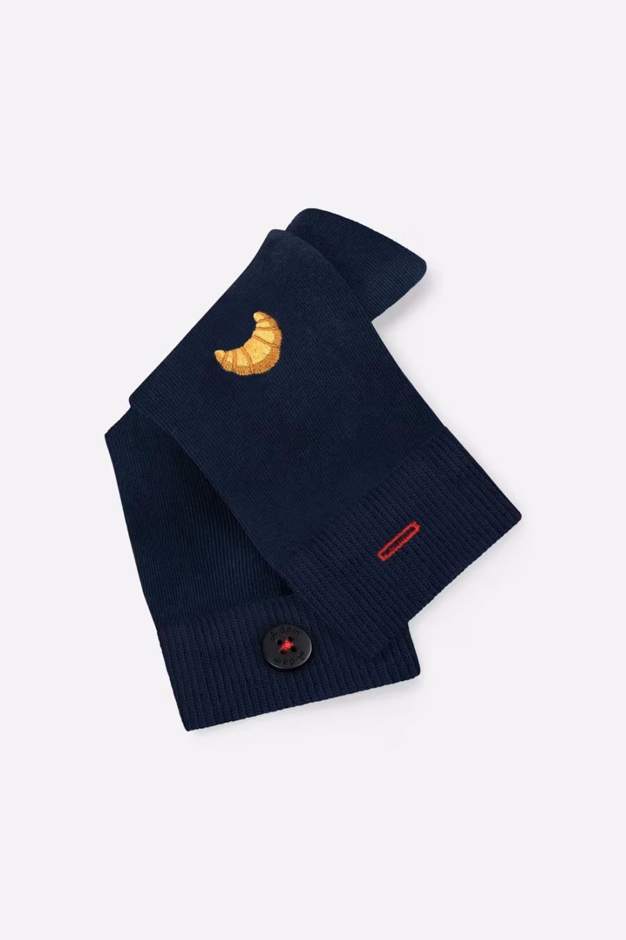 Navy Croissant Socken von A-dam Underwear – Bild 3