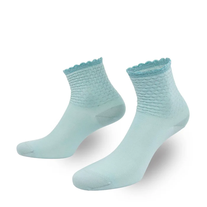 Patron Socks Chérie Glow in mint aus Baumwolle