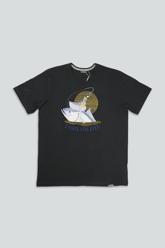 Reel Big Fish T-Shirt Moonless Night – Nachhaltiges Basic aus Bio-Baumwolle | Lakor