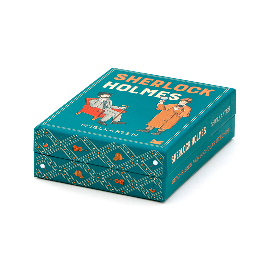 Spielkarten Set mit illustrierter Box
