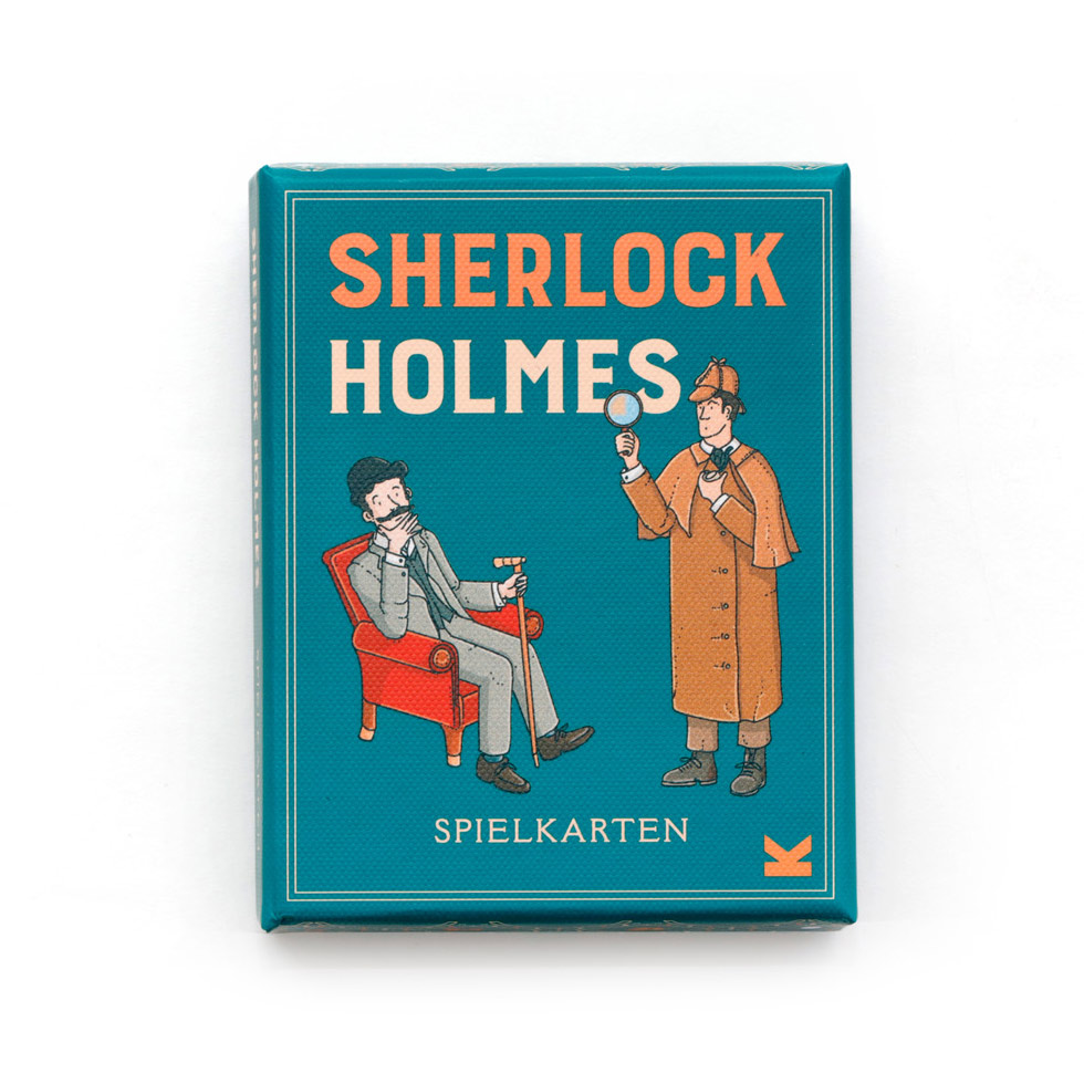 Sherlock Holmes Spiellkarten Set