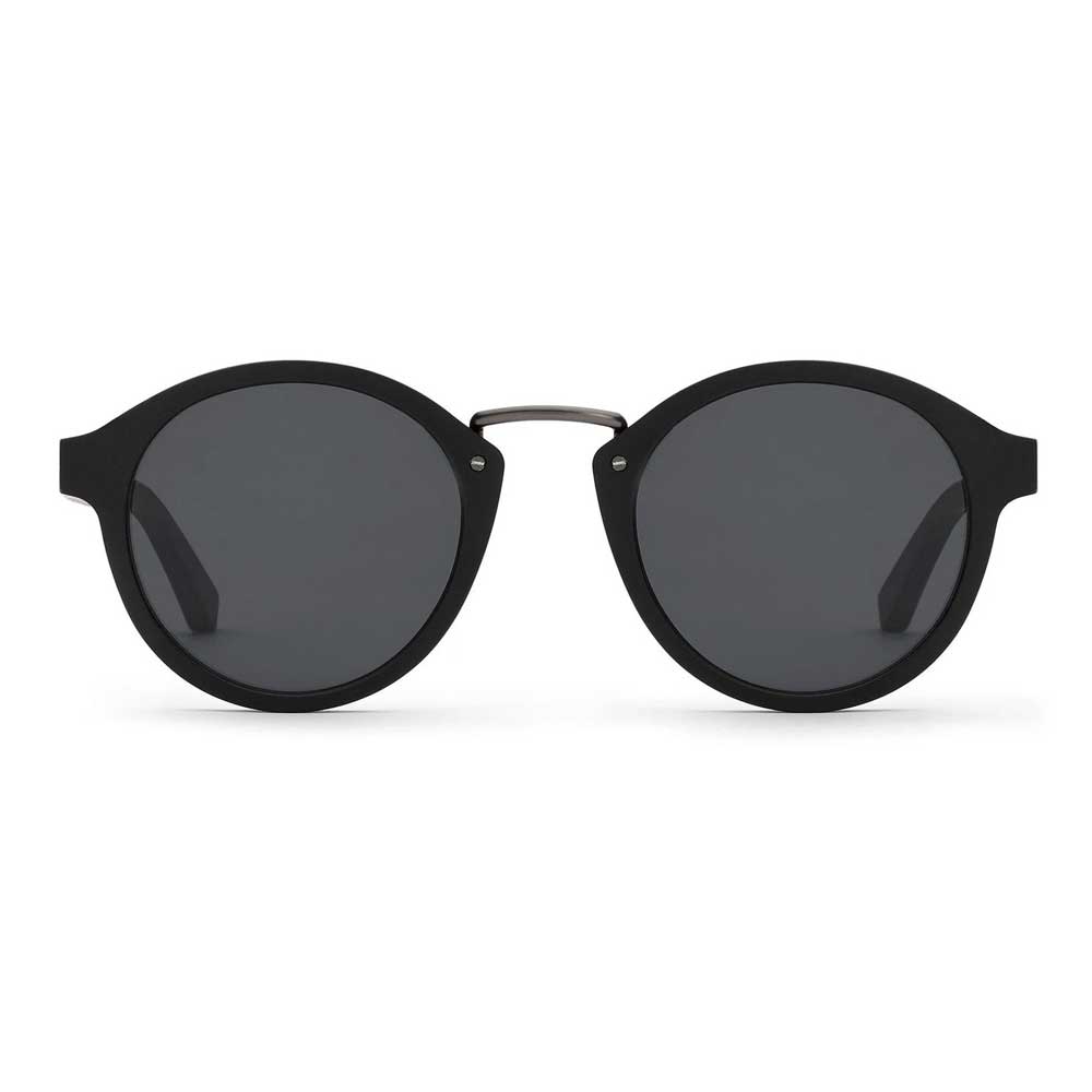 schwarze elegante Holz Sonnenbrille