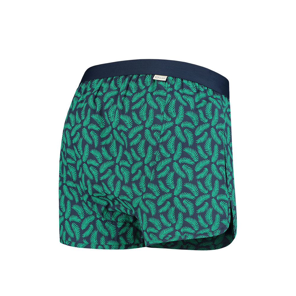 Boxershorts aus Biobaumwolle mit Palmenblättern - von A-dam Underwear