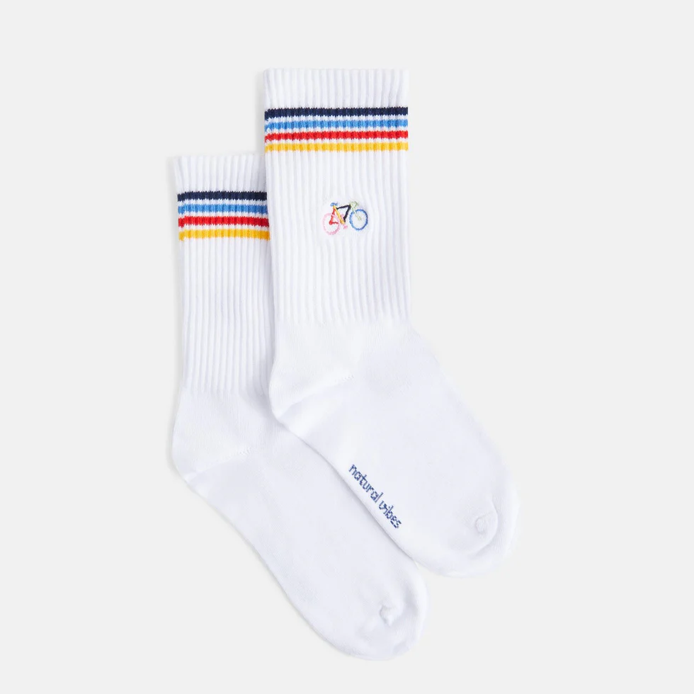 Colorful Bike Tennissocken aus Bio-Baumwolle von Natural Vibes