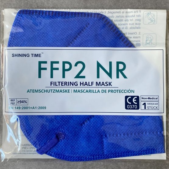 FFP2 Maske in Blau