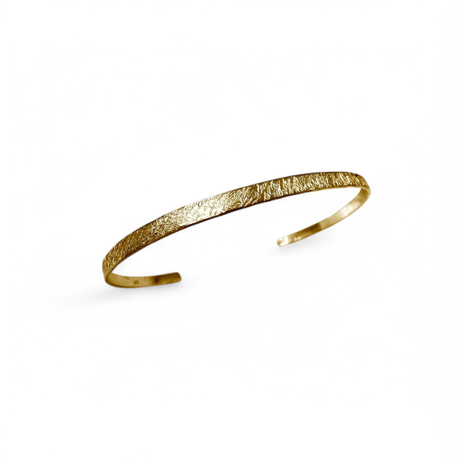 GOLDEN FLURRY dünner Armreif vergoldet von Grethe Winter