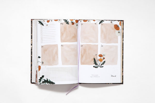 Immerwährender Bären-Kalender illustriert von Jenny Boidol aus dem Jaja Verlag