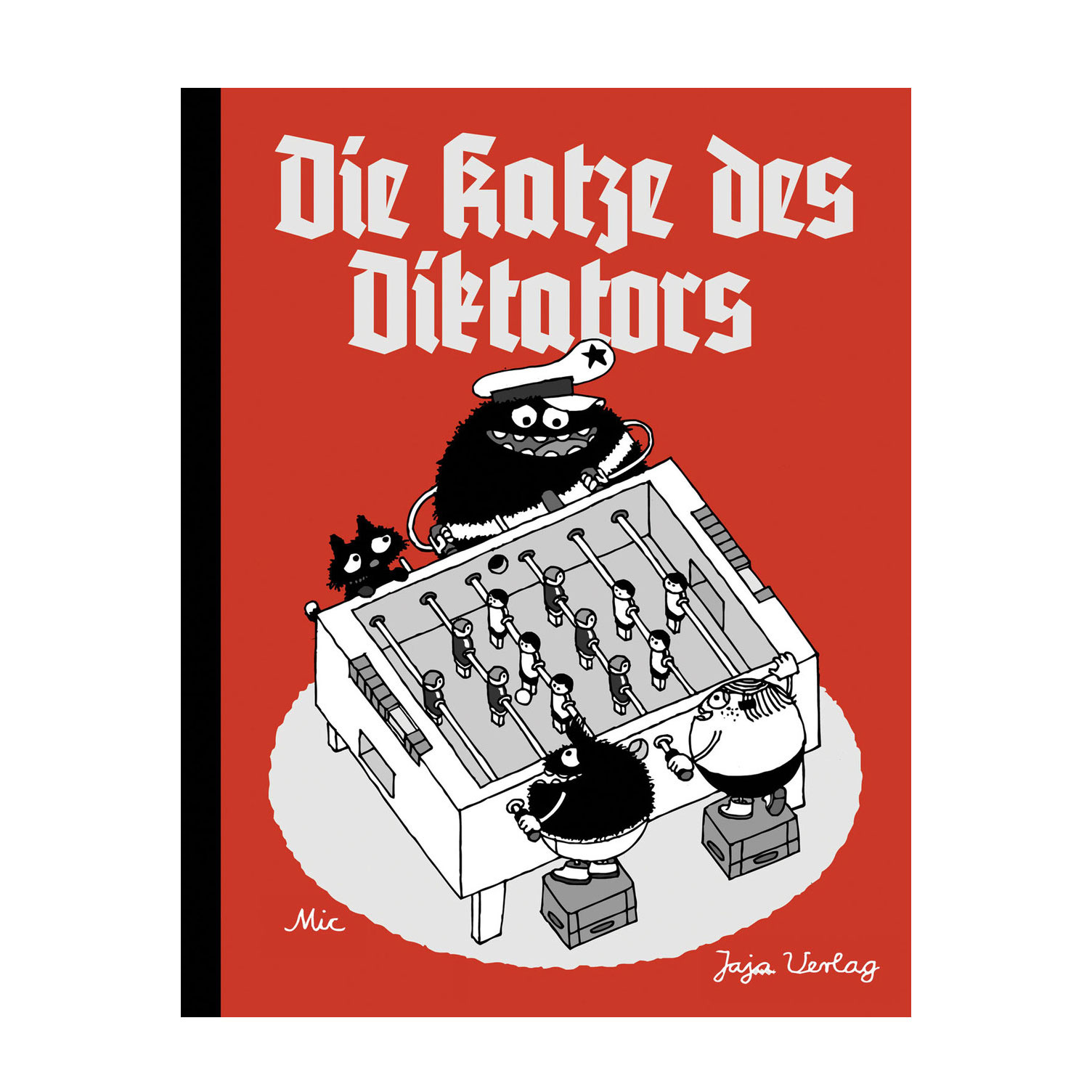 Comic "Die Katze des Dikators" von Michael Beyer, erschienen im Jaja Verlag