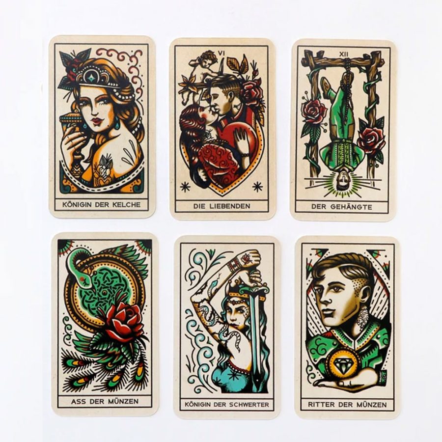 Tattoo Tarot - Kartenbox - Laurence King Verlag – Bild 2