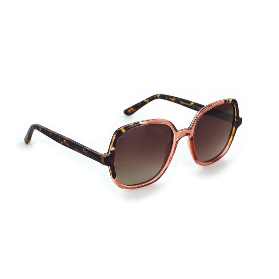 Sonnenbrille Monique Pink Tortoise von MOKEN – Bild 2