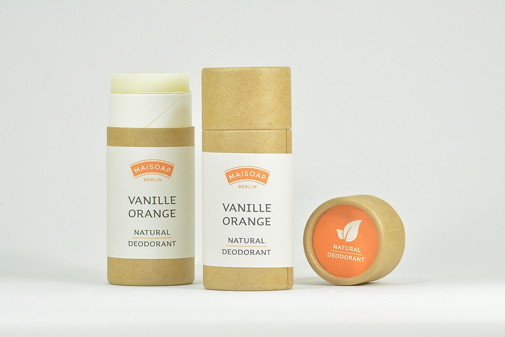 Natural Deodorant Vanille Orange, vegan, 60g