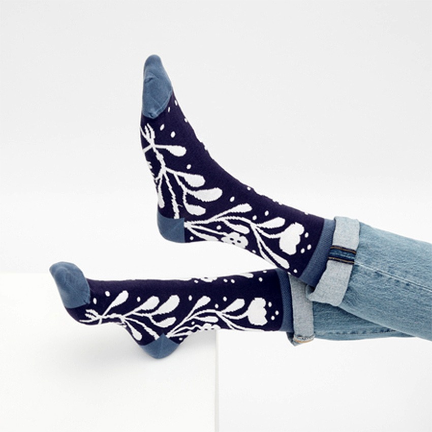 Lisa Junius Florale Socken von Natural Vibes