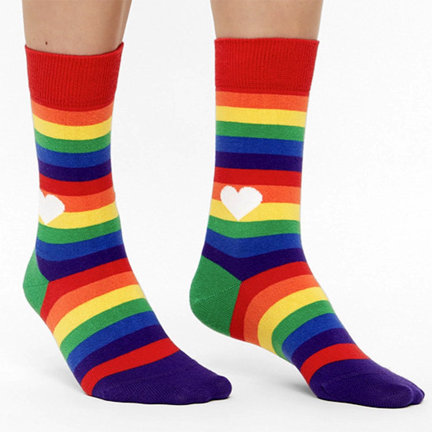 Natural Vibes Rainbow Regenbogen Socken