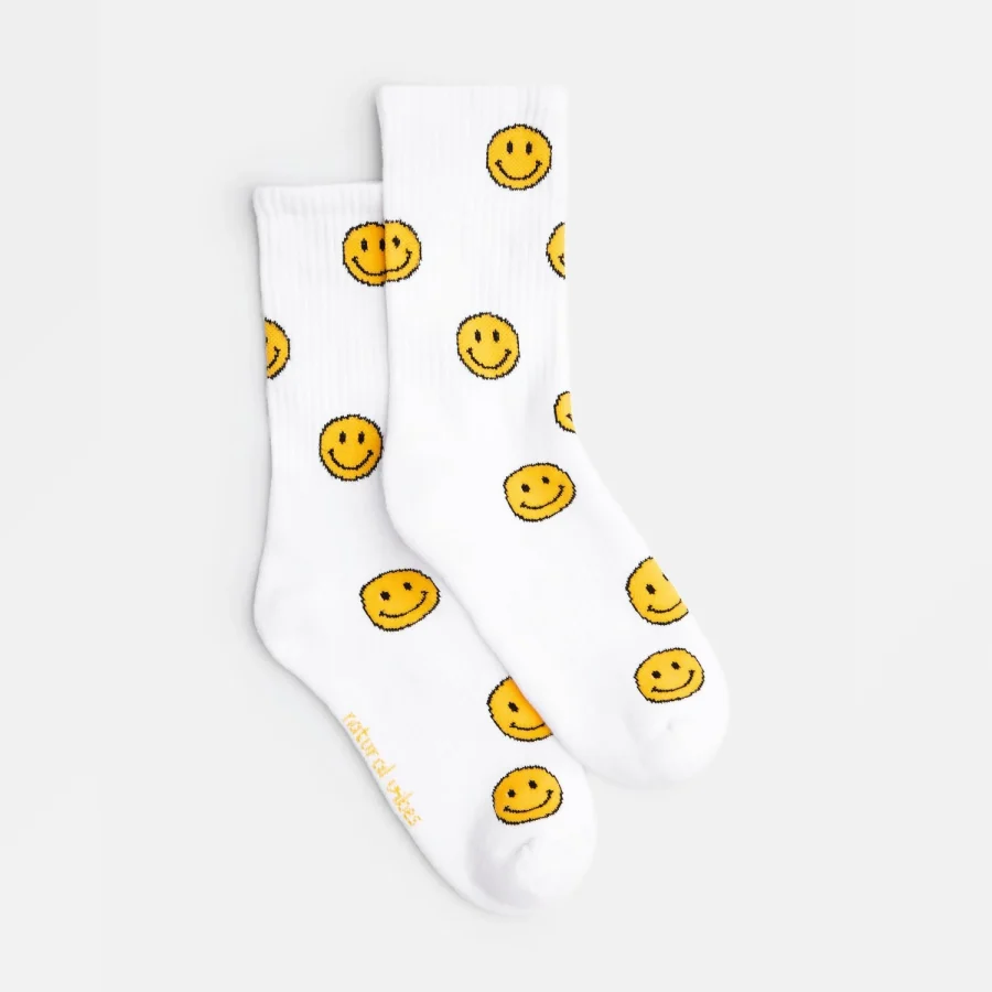 Big Smiles Tennissocken aus Bio-Baumwolle von Natural Vibes