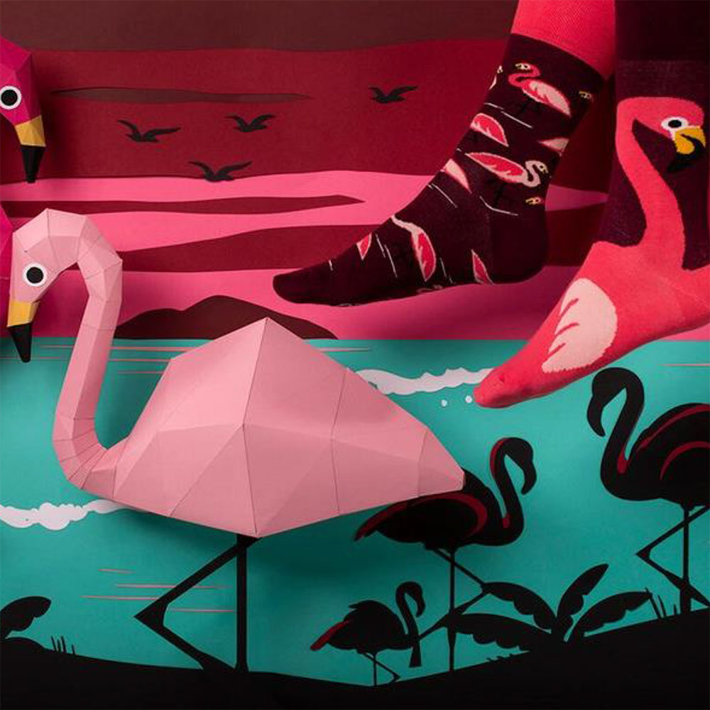 Socken Flo the Flamingo Cucamelon für Babys Strümpfe rosa Mädchen 5x Paar 